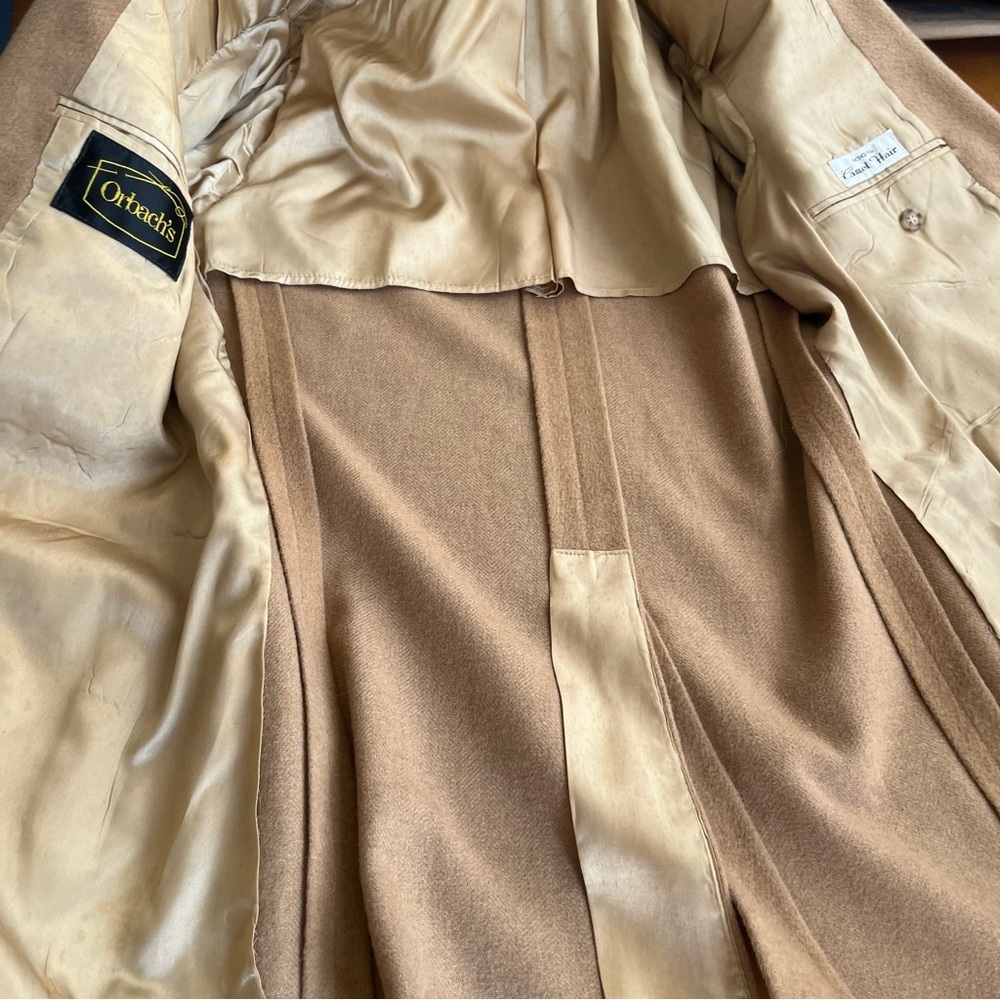 VINTAGE Orbach’s 100% Camel
Hair Union Made Blazer Sport Coat Tan/Camel SZ 42 - Picture 12 of 14